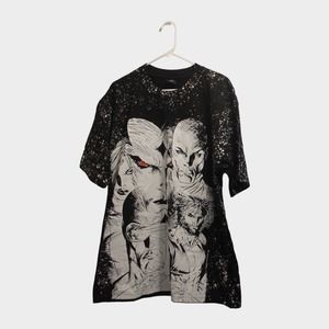 Mask and disguise X men all over print shirt size XL